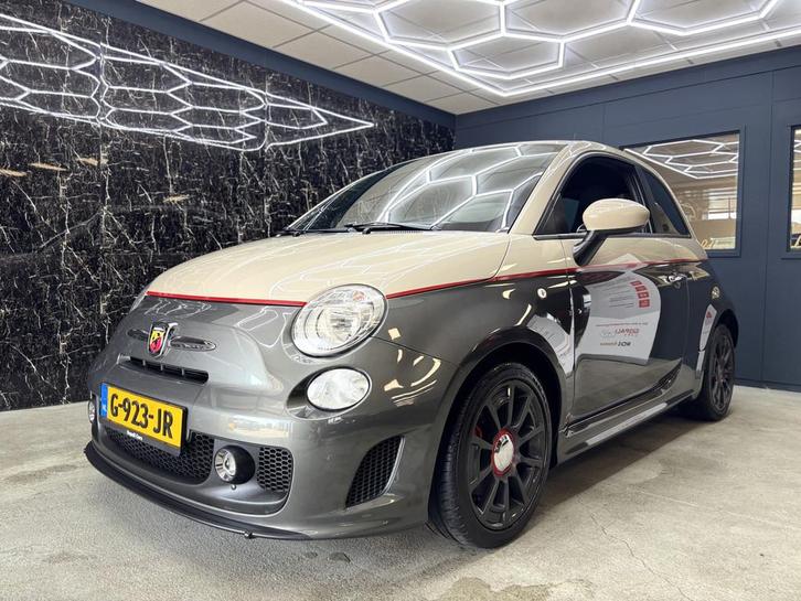 Fiat 500 1.4 T-Jet Abarth Elaborabile (bj 2014), Auto's, Fiat, Bedrijf, Te koop, ABS, Airbags, Airconditioning, Alarm, Bluetooth