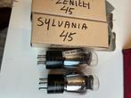 2 stuks buizen /tubes 45 zenith/sylvania, Hobby en Vrije tijd, Elektronica-componenten, Ophalen of Verzenden, Nieuw