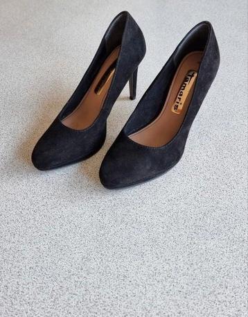 Tamaris - zwarte pumps - 1x gedragen - maat 38 beschikbaar voor biedingen