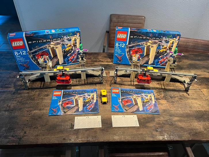 2x Lego 4852 - Spiderman: The Final Showdown (incl. dozen), Kinderen en Baby's, Speelgoed | Duplo en Lego, Zo goed als nieuw, Lego