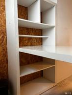 Mooi bureau met kast eraan vast, Huis en Inrichting, Ophalen, 100 tot 150 cm, Zo goed als nieuw, Minder dan 100 cm