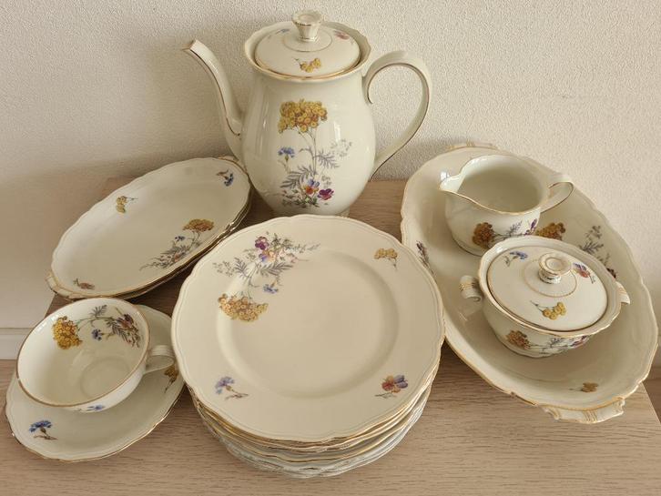 Porselein servies van "Zeh Scherzer Bavaria Germany Elite", Huis en Inrichting, Keuken | Servies, Gebruikt, Compleet servies, Overige stijlen