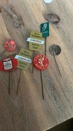 Speldjes koffie thee en tabak, Ophalen of Verzenden, Gebruikt, Overige onderwerpen, Speldje of Pin