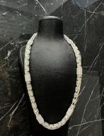 Prachrige 925 zilveren DIKKE ICED MAGNUM, Sieraden, Tassen en Uiterlijk, Kettingen, Ophalen of Verzenden, Zo goed als nieuw, Zilver