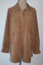 Second Female Rib Tuniek Blouse Bruin Maat 40/L, Second Female, Second Female.nl, Bruin, Second Female