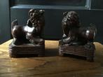 Chinees houtsnijwerken Foo Dogs, Ophalen of Verzenden