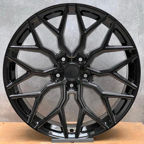 NIEUW 20" Vossen look Black Edition velgen 5x112 Q3 Q5 A6 A7, Auto-onderdelen, Banden en Velgen, Velg(en), Zomerbanden, 20 inch