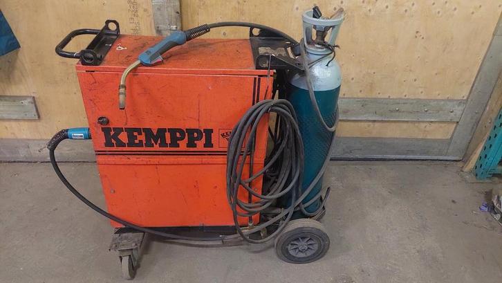 Kemppi 3500 380v mig/mag lasapparaat, Doe-het-zelf en Verbouw, Gereedschap | Lasapparaten, Gebruikt, Co2, 250 ampère of meer, Ophalen
