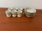 Servies 6 kopjes en schoteltjes Bernardaud Limoges, Antiek en Kunst, Antiek | Servies compleet, Ophalen