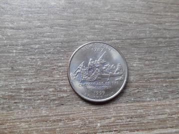 Quarter dollar USA New Yersey 1999 beschikbaar voor biedingen