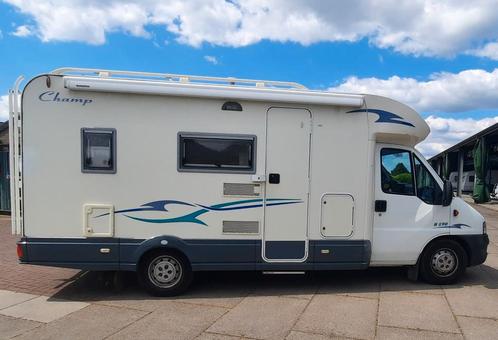 Camper Fiat Ducato Cristall 2003, Caravans en Kamperen, Campers, Particulier, Half-integraal, tot en met 4, Fiat, Diesel, 6 tot 7 meter