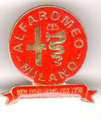 Alfa Romeo vintage auto pin in gave staat limited ed., Verzamelen, Speldjes, Pins en Buttons, Verzenden, Zo goed als nieuw, Transport