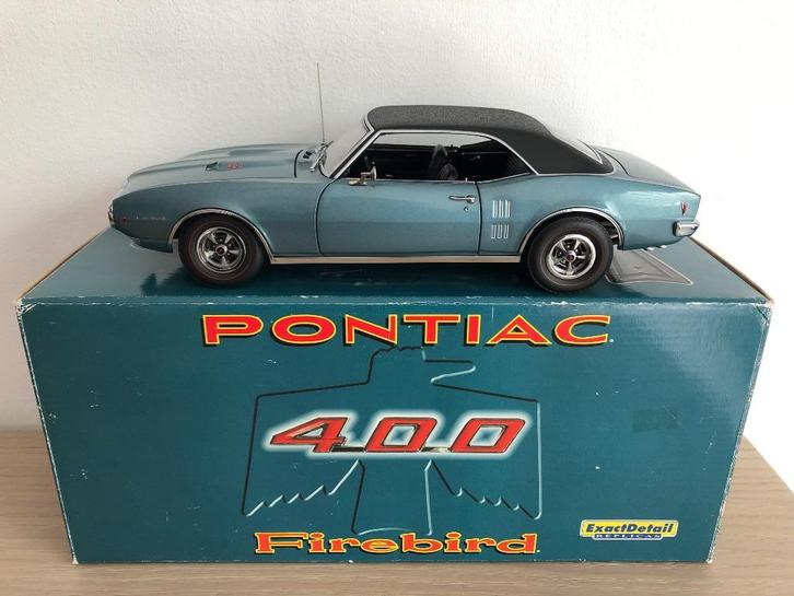 Exact Detail 1968 Pontiac Firebird 400, Hobby en Vrije tijd, Modelauto's | 1:18, Zo goed als nieuw, Auto, Overige merken, Ophalen of Verzenden
