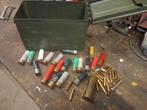 Munutiekist,lege patronen,kogels,jacht, jagen, militair, Verzamelen, Ophalen of Verzenden, Gebruikt