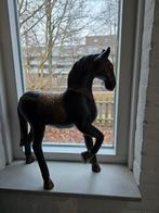 Houten paardenbeeld, Tuin en Terras, Tuinbeelden, Ophalen, Zo goed als nieuw, Hout, Dierenbeeld