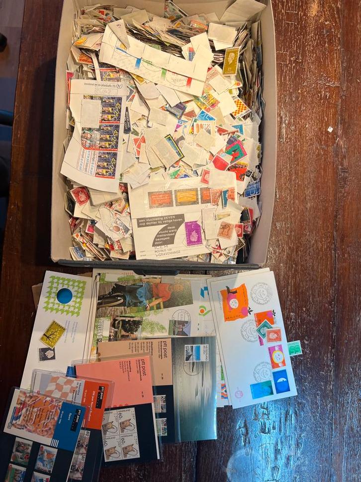 Grote partij Nederland postzegels - ongesorteerd, Postzegels en Munten, Postzegels | Nederland, Ophalen of Verzenden