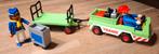 Playmobil bagage transport + stewardess met koffiekar, Ophalen of Verzenden