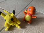 Pokemon charmander 12 cm en pikachu portemonnee 12 cm, Gebruikt, Ophalen of Verzenden