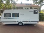 C joy 480 QLK stapelbed, Caravans en Kamperen, Dwars-stapelbed, 7 tot 8 meter, Luifel, Particulier