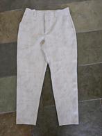 Vanilia faux suede light alpaca beige broek - maat 42, Ophalen of Verzenden, Zo goed als nieuw, Maat 42/44 (L), Beige