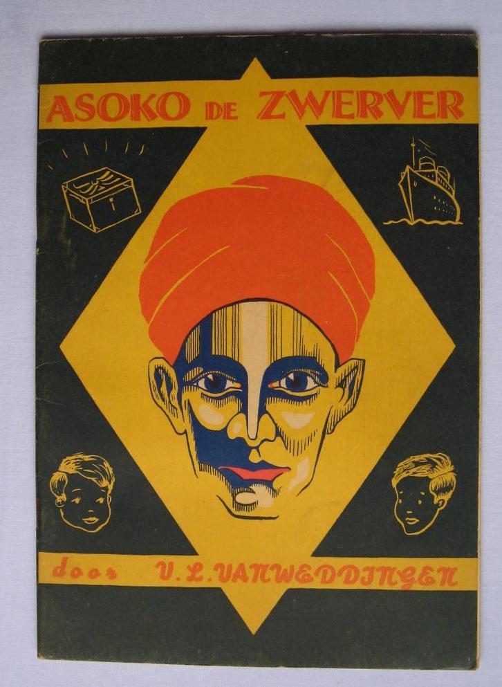 Jeugdserie dln 2 en 3 - Asoko de Zwerver & De Vergulde Hand, Antiek en Kunst, Antiek | Boeken en Bijbels, Ophalen of Verzenden