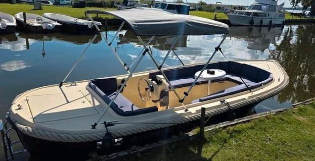 Admiral 560 | Yamaha 25PK | Kanteltrailer | Vaarbewijsvrij, Watersport en Boten, Sloepen, Zo goed als nieuw, 10 tot 30 pk, 3 tot 6 meter