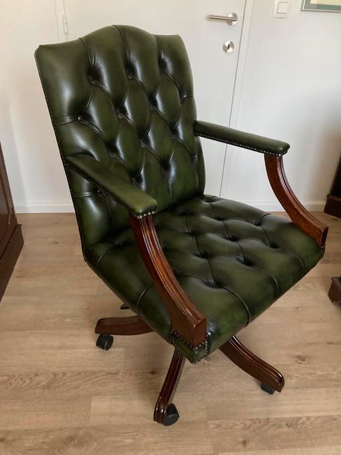 Bureaustoel: Gainsborough - Chesterfield, Huis en Inrichting, Bureaustoelen, Zo goed als nieuw, Beige, Ophalen