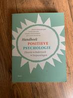 Handboek positieve psychologie- Ernst Bohlmeijer ea, Boeken, Ophalen of Verzenden, Zo goed als nieuw