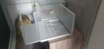 Serafini glazen vitrine display modelbouw, Ophalen, Zo goed als nieuw, Glas, Minder dan 100 cm