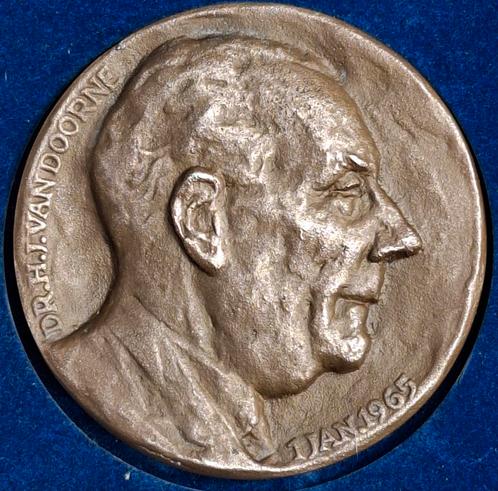 DAF Bronzen penning. J.H.van Doorne. 1965. Orig.Verpakking, Verzamelen, Overige Verzamelen, Zo goed als nieuw, Ophalen