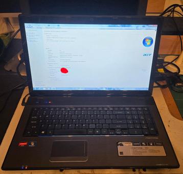 Acer Aspire 7551 17'' AMD beschikbaar voor biedingen