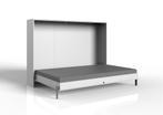 Juist opklapbed horizontaal - 140x200 - Wit, Huis en Inrichting