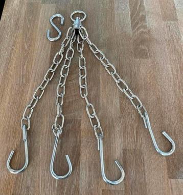 Bokszak Ketting met S-haak - Nieuw beschikbaar voor biedingen