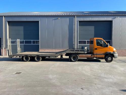 Renault Master Pro 160 - be trekker 10 ton met dieplader Vel, Auto's, Bestelauto's, Bedrijf, Te koop, Renault, Diesel, Euro 4