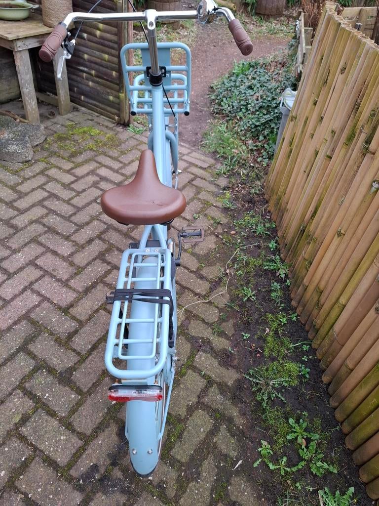 Nogan kinderfiets 24 inch met voordrager - Zo goed als nieuw, Fietsen en Brommers, Overige merken, Terugtraprem, (Extra) lage instap