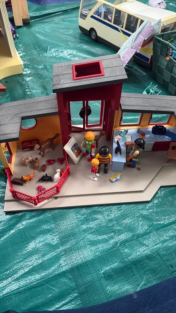 Playmobil dierenopvang, Verzenden, Zo goed als nieuw, Poppenhuis