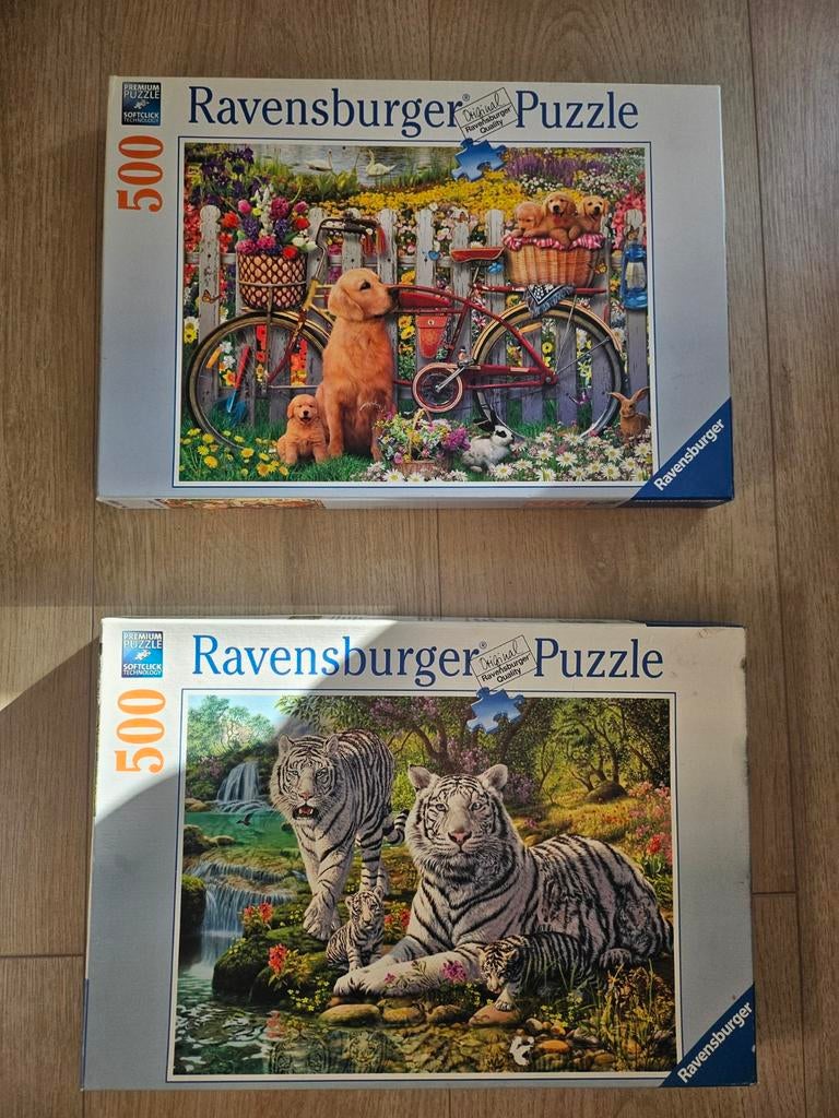 Ravensburger puzzel 500 stuks., Ophalen of Verzenden, 500 t/m 1500 stukjes, Zo goed als nieuw