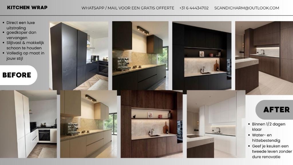 Keuken wrap, Ophalen, Overige typen, Nieuw, Overige kleuren