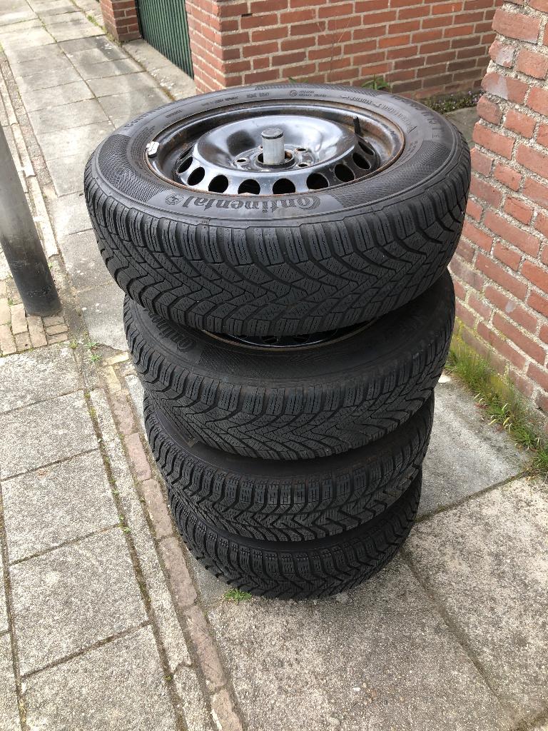 winterbanden, Auto-onderdelen, Banden en Velgen, Ophalen, Gebruikt, 15 inch, Banden en Velgen
