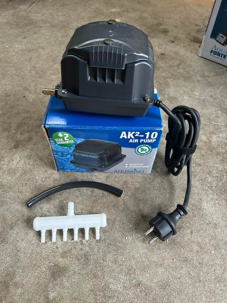 Air pump aquaking ak2-10, Nieuw, Ophalen of Verzenden, Minder dan 200 liter/min, Geluidgedempt