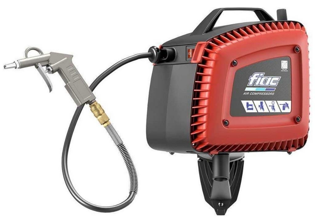 Fiac compact luchtcompressor wandmodel, Doe-het-zelf en Verbouw, Compressors, Ophalen, 6 tot 10 bar, Nieuw, Minder dan 200 liter/min