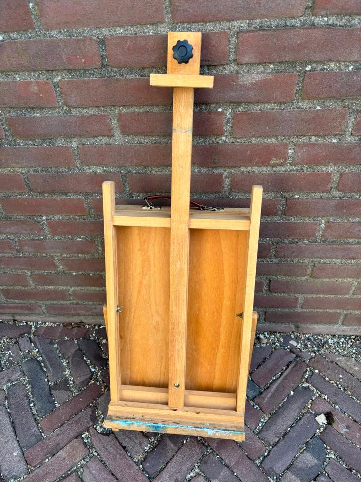 Tafelezel met opbergruimte, Hobby en Vrije tijd, Schilderen, Gebruikt, Ezel, Ophalen