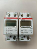 2x ABB OD 1365 kWh meter met Din rail, Ophalen of Verzenden, Gebruikt
