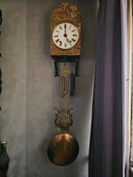 Antieke Franse Comtoise Wandklok - 19e Eeuw, Ophalen of Verzenden