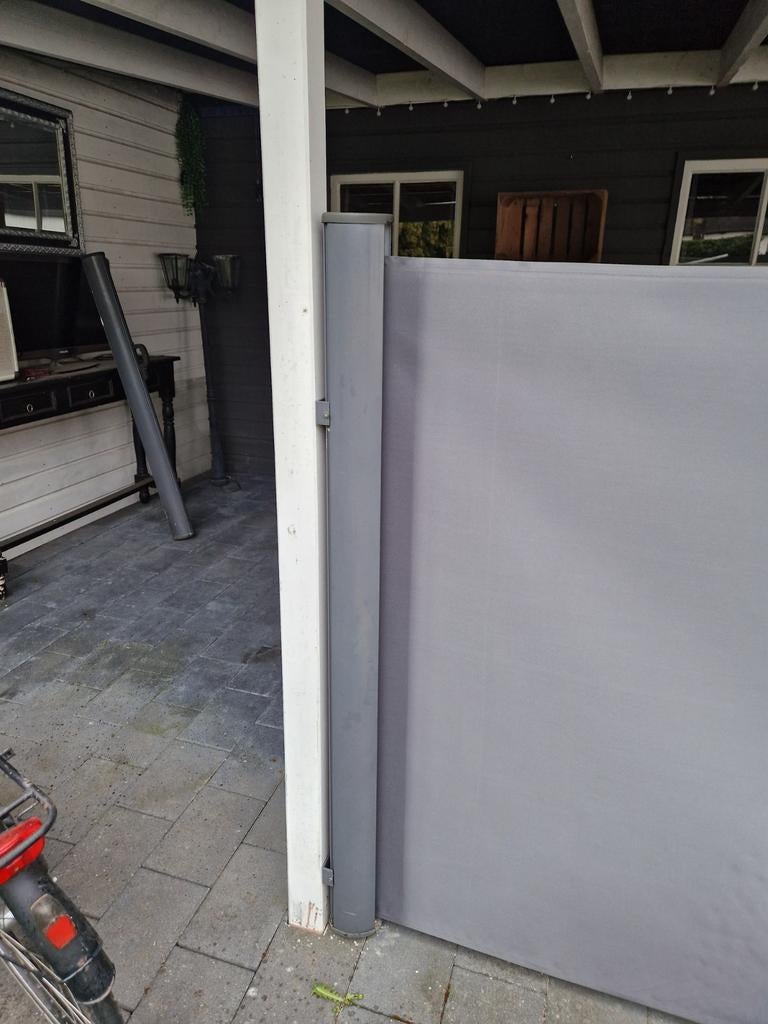 Bois le Duc Windschermen in cassette 150 cm x 3.00 cm, Aluminium, Ophalen of Verzenden, Zo goed als nieuw, 200 cm of meer