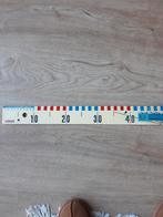Vintage schoolborden liniaal, Antiek en Kunst, Ophalen of Verzenden