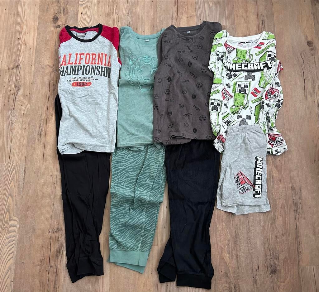 Pyjama's maat 164, Ophalen of Verzenden, Gebruikt, Jongen, Nacht- of Onderkleding