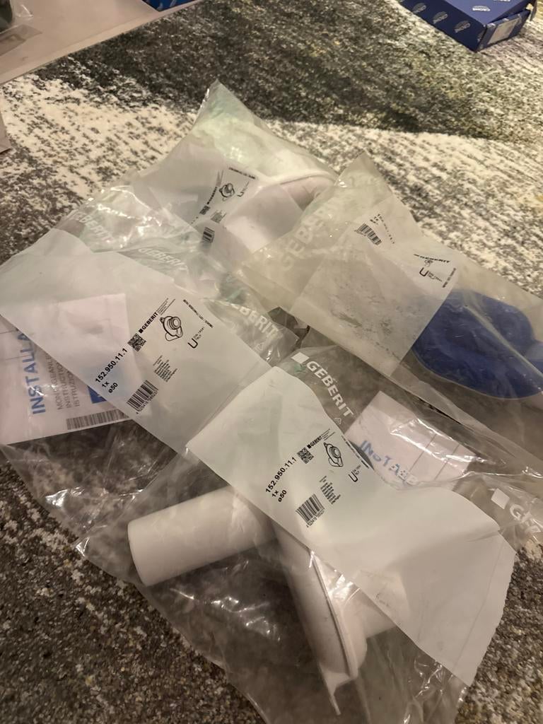 Geberit Urinoir Afvoergarnituur met Sifon, Ophalen of Verzenden, Nieuw, Overige typen