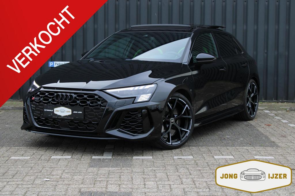 Audi RS3 Sportback 2.5 TFSI quattro PANO CERAMIC B&O HuD, Auto's, Audi, Bedrijf, RS3, 4x4, ABS, Achteruitrijcamera, Adaptive Cruise Control
