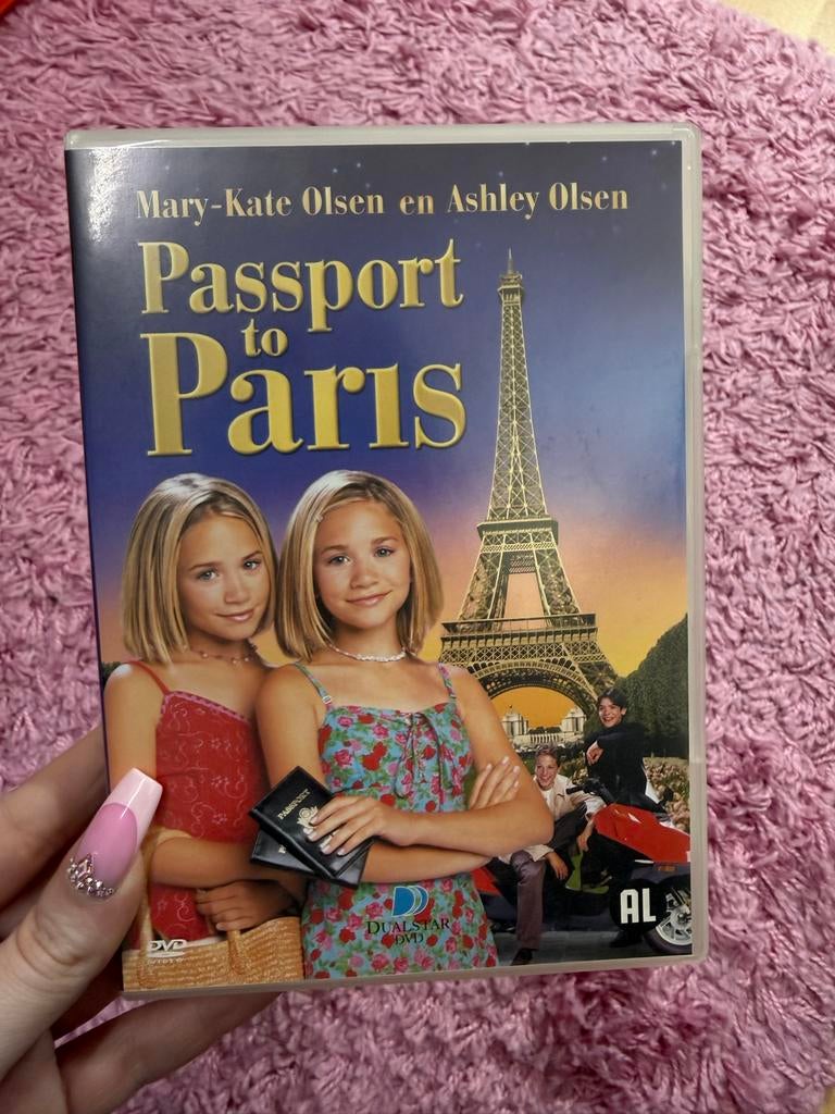 Passport to Paris DVD - Mary-Kate & Ashley Olsen, Cd's en Dvd's, Alle leeftijden, Ophalen of Verzenden, Zo goed als nieuw, Romantische komedie